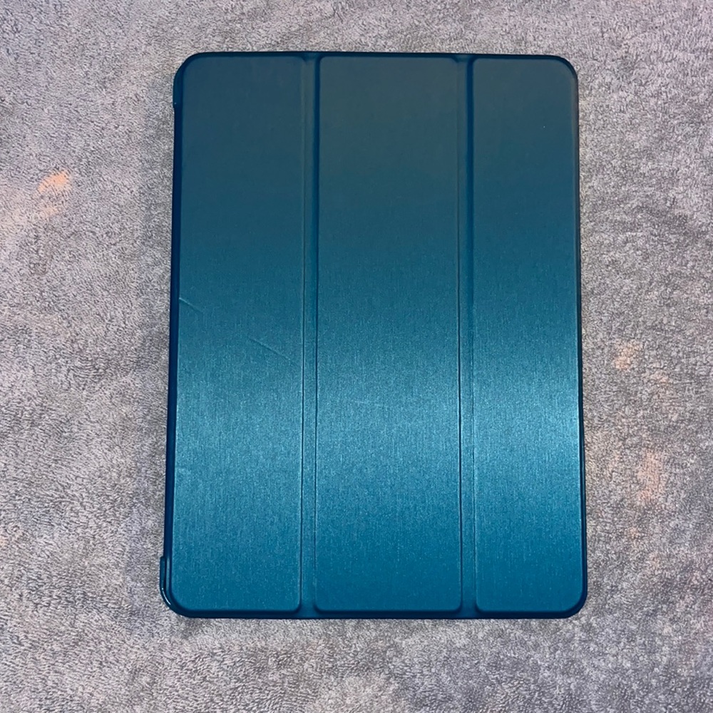 shiny teal apple ipad air 4 case
